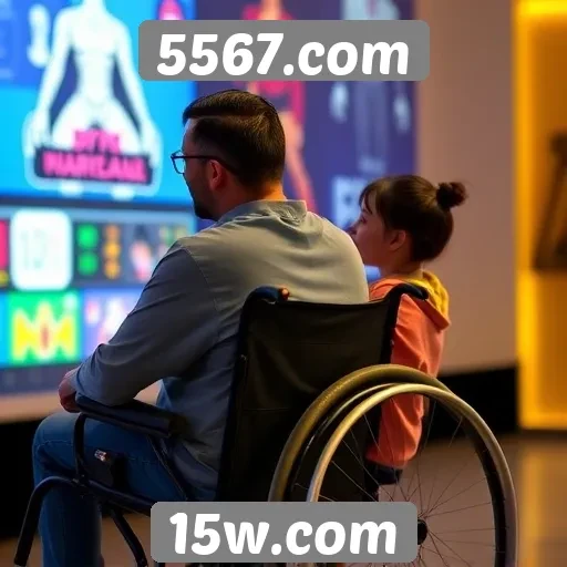 Acessibilidade e interface do usuário em 5567.com